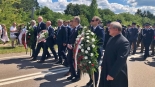 W Gibach uczczono 79. rocznicę obławy augustowskiej, 21.07.2024, fot. Karol Prymaka