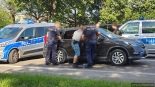 Policyjny pościg pod Łomżą. 20.07.2024, fot. Paweł Wądołowski