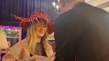 Amelia Szymańska, laureatka Grand Prix Ogólnopolskiego Konkursu Krasomówczego im. Hanki Bielickiej „Radość spod kapelusza”, fot. Adam Dąbrowski