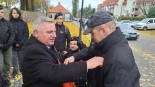 Kwesta na zabytkowym cmentarzu w Łomży, fot. Adam Dąbrowski