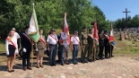 79. rocznica Obławy Augustowskiej - uroczystości w Gibach, 12.07.2024, fot. Karol Prymaka