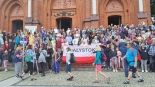 Pielgrzymi z Białegostoku wyruszyli na Jasną Górę, 30.07.2023, fot. Renata Reda