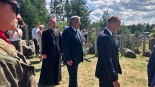 W Gibach uczczono 79. rocznicę obławy augustowskiej, 21.07.2024, fot. Karol Prymaka