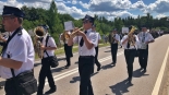 W Gibach uczczono 79. rocznicę obławy augustowskiej, 21.07.2024, fot. Karol Prymaka