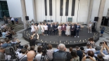 Narodowe Czytanie w amfiteatrze Opery i Filharmonii Podlaskiej, 7.09.2024, Źródło: podlaskie.eu/fot. Mateusz Duchnowski