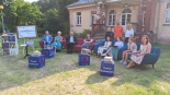 Narodowe Czytanie "Kordiana" Juliusza Słowackiego w domu dziecka w Krasnem, 5.09.2024, fot. Marcin Mazewski