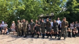 W Gibach uczczono 79. rocznicę obławy augustowskiej, 21.07.2024, fot. Karol Prymaka