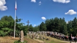 W Gibach uczczono 79. rocznicę obławy augustowskiej, 21.07.2024, fot. Karol Prymaka