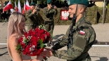 Przysięga żołnierzy ochotników w Suwałkach, 10.08.2024, fot. Anna Auron-Wasilewska