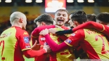 Jagiellonia Białystok - Górnik Zabrze, 11.03.2023, fot. Joanna Szubzda