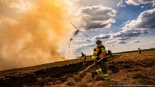Pożar w Biebrzańskim Parku Narodowym, 21.04.2025, fot. mł. asp. Łukasz Rutkowski/Państwowa Straż Pożarna