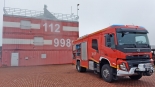 Ćwiczenia strażaków w Łapach, 11.2024, fot. Grzegorz Pilat