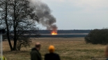 Pożar w Biebrzańskim Parku Narodowym, 30.03.2025, fot. Paweł Wądołowski