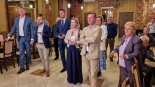 Białostocki sztab Karola Nawrockiego - ogłoszenie sondażowych wyników II tury wyborów prezydenckich, 1.06.2025, fot. Grzegorz Pilat