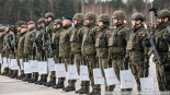 Uroczystość przekazania dowodzenia operacją Bezpieczne Podlasie, Karakule, 31.01.2025, fot. Joanna Szubzda