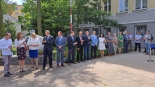 Otwarcie w Łapach nowej siedziby filii Wydziału Geodezji, Katastru i Nieruchomości Starostwa Powiatowego w Białymstoku, fot. Wojciech Szubzda