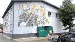 W Nowogrodzie powstają nowe murale, fot. Adam Dąbrowski