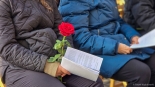 Uroczystość wmurowania kamieni pamięci w Grajewie, 25.11.2024, fot. Paweł Wądołowski