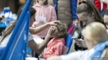 "Piknik z Autyzmem" w łomżyńskiej Galerii Veneda, 12.04.2025, fot. Paweł Wądołowski