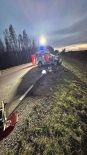 Wypadek w pobliżu miejscowości Szuszalewo, fot. KP PSP Sokółka
