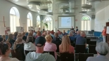 W Sokółce odsłonięto tablicę upamiętniającą społeczność żydowską, 21.05.2025, fot. Marcin Gliński