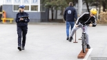 Powiatowy konkurs z zakresu bezpieczeństwa ruchu drogowego w Łomży, 14.04.2025, fot. Paweł Wądołowski