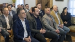 Podpisanie umów na dotacje dla klubów sportowych z powiatów: łomżyńskiego, kolneńskiego, grajewskiego i zambrowskiego, 8.04.2025, fot. Paweł Wądołowski
