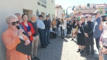W Sokółce odsłonięto tablicę upamiętniającą społeczność żydowską, 21.05.2025, fot. Marcin Gliński