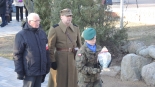 W Łomży uczczono 85. rocznicę pierwszych masowych wywózek na Wschód, 10.02.2025, fot. Adam Dąbrowski