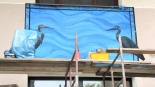 W Nowogrodzie powstają nowe murale, fot. Adam Dąbrowski