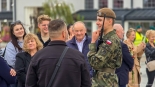 Przysięga żołnierzy WOT w Łomży, 28.09.2024, fot. Paweł Wądołowski