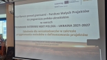 Ruszył nabór do Funduszu Małych Projektów w ramach programu Interreg NEXT Polska-Ukraina 2021-2027, 5.09.2025, fot. Areta Topornicka