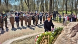 Białystok uczcił ofiary zbrodni katyńskiej i drugiej masowej wywózki na Sybir, 13.04.2025, fot. Grzegorz Pilat