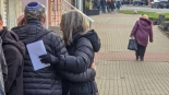 Uroczystość wmurowania kamieni pamięci w Grajewie, 25.11.2024, fot. Paweł Wądołowski