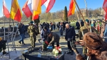 W Białymstoku uczczono 85. rocznicę pierwszych masowych wywózek na Wschód, 10.02.2025, fot. Grzegorz Pilat