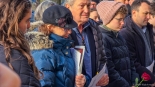 Uroczystość wmurowania kamieni pamięci w Grajewie, 25.11.2024, fot. Paweł Wądołowski