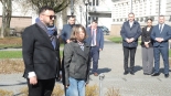 Obchody 20. rocznicy śmierci Jana Pawła II w Łomży, 2.04.2025, fot. Adam Dąbrowski
