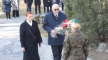 W Łomży uczczono 85. rocznicę pierwszych masowych wywózek na Wschód, 10.02.2025, fot. Adam Dąbrowski