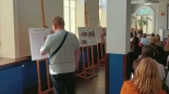 W Sokółce odsłonięto tablicę upamiętniającą społeczność żydowską, 21.05.2025, fot. Marcin Gliński