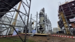 W Przedsiębiorstwie Energetyki Cieplnej w Suwałkach wmurowano akt erekcyjny pod budowę nowych kotłów parowych na biomasę, 11.04.2025, fot. Iza Kosakowska