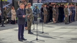 Przysięga żołnierzy WOT w Łomży, 28.09.2024, fot. Paweł Wądołowski