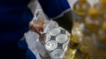 Paczki dla podopiecznych łomżyńskiej Caritas, 16.04.2025, fot. Paweł Wądołowski