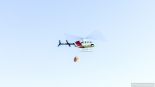Helikoptery użyte do gaszenia pożaru w Biebrzańskim Parku Narodowym, 21.04.2025, fot. Paweł Wądołowski