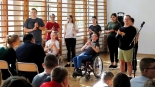 Do Zespołu Szkół Specjalnych w Łomży trafił sprzęt AGD w ramach wygranej w konkursie "Świeć się z Energą", fot. Adam Dąbrowski