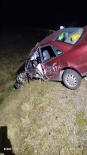 Wypadek w pobliżu miejscowości Szuszalewo, fot. KP PSP Sokółka
