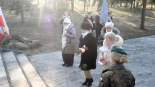 W Łomży uczczono 85. rocznicę pierwszych masowych wywózek na Wschód, 10.02.2025, fot. Adam Dąbrowski
