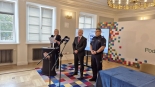 Konferencja prasowa poświęcona 3. edycji projektu Uniwersytet Bezpiecznego Seniora, 9.09.2025, fot. Marcin Gliński
