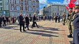 Obchody 15. rocznicy tragicznej katastrofy lotniczej pod Smoleńskiem w Białymstoku, 10.04.2025, fot. Grzegorz Pilat