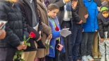 Uroczystość wmurowania kamieni pamięci w Grajewie, 25.11.2024, fot. Paweł Wądołowski
