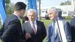 Podpisanie umowy na kolej w Łomży, 22.04.2025, fot. Adam Dąbrowski